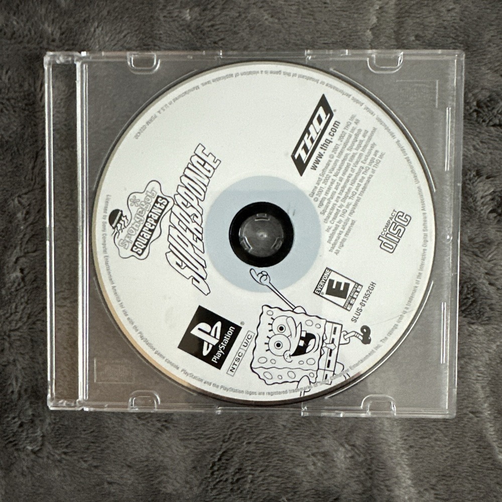 SpongeBob SquarePants: SuperSponge (Sony PlayStation 1, 2001)